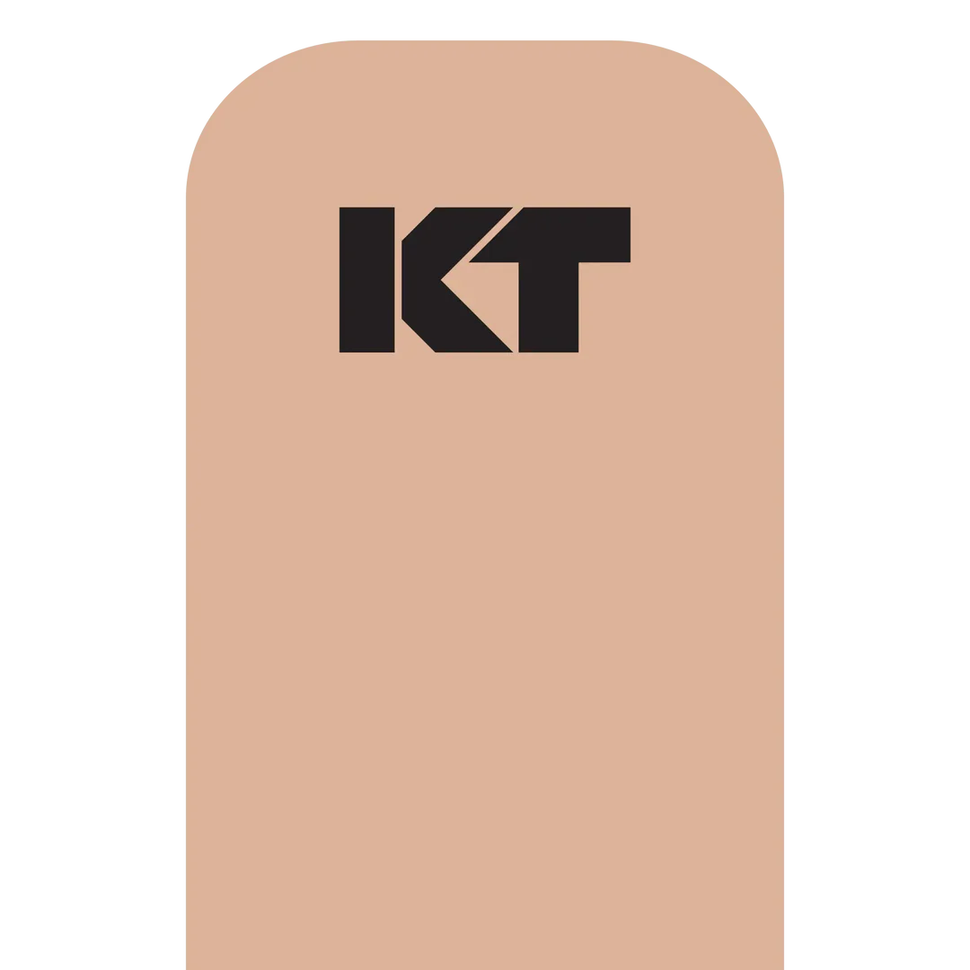 KT Tape Original Voorgesneden (5 x 25 cm) – 20 pièces – 5 mètres