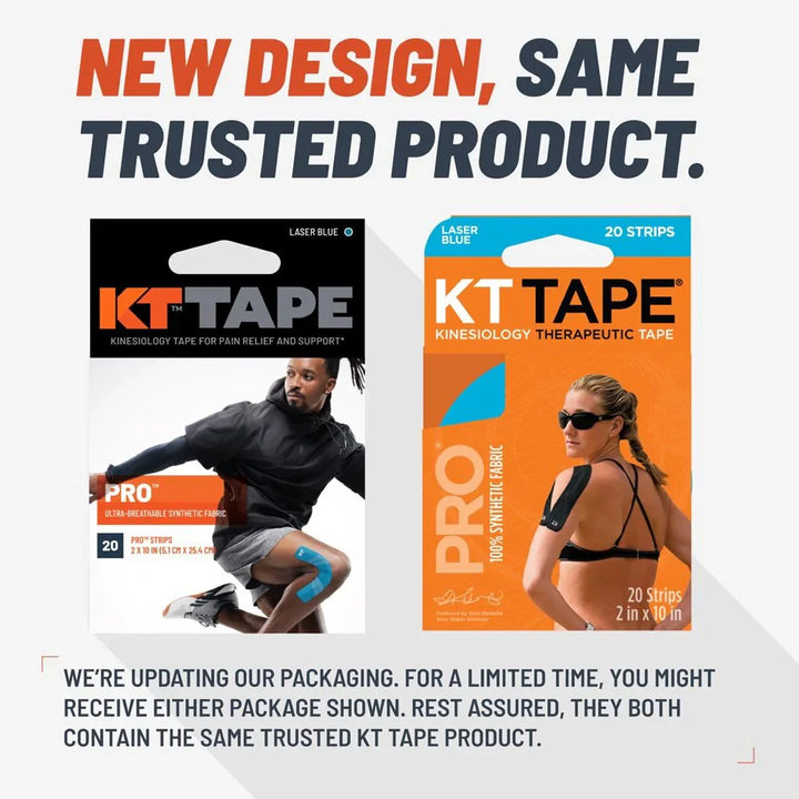KT Tape Pro Voorgesneden (5 x 25 cm) – 20 pièces