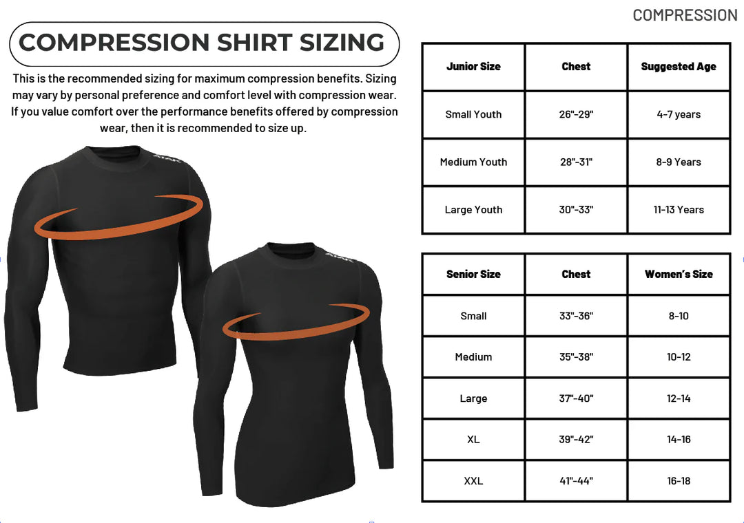 ATAK Compression Shirt Junior White