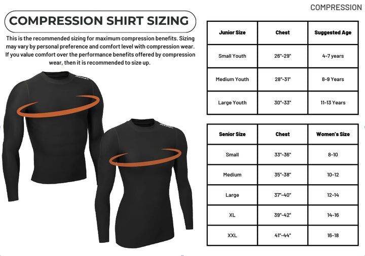 ATAK Compression Shirt Junior White