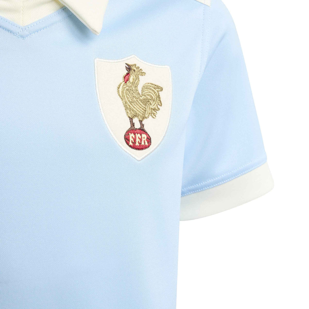 adidas France Crunch Rugby Replica Shirt Kids