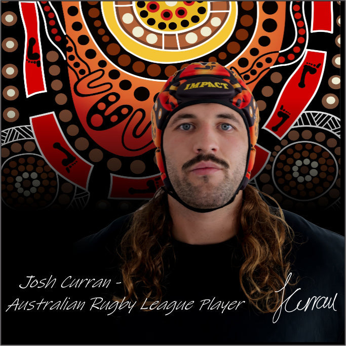 Casque Impact Rugby Josh Curran « Guerrier intérieur »
