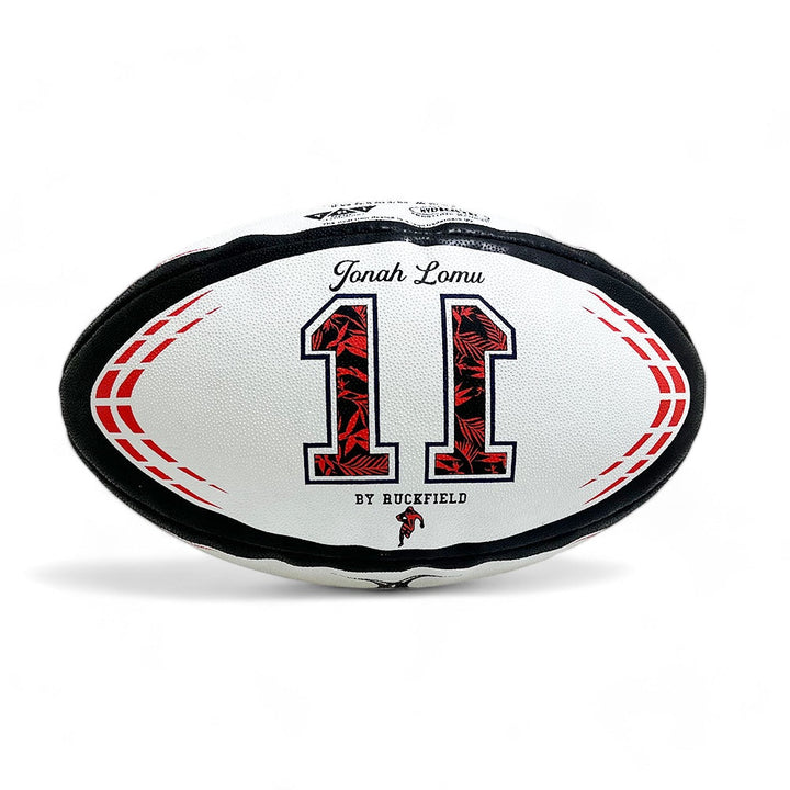 Ballon de Rugby Jonah Lomu / Gilbert en collaboration avec Ruckfield