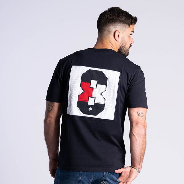 T-shirt Marine du French Rugby Club Ruckfield