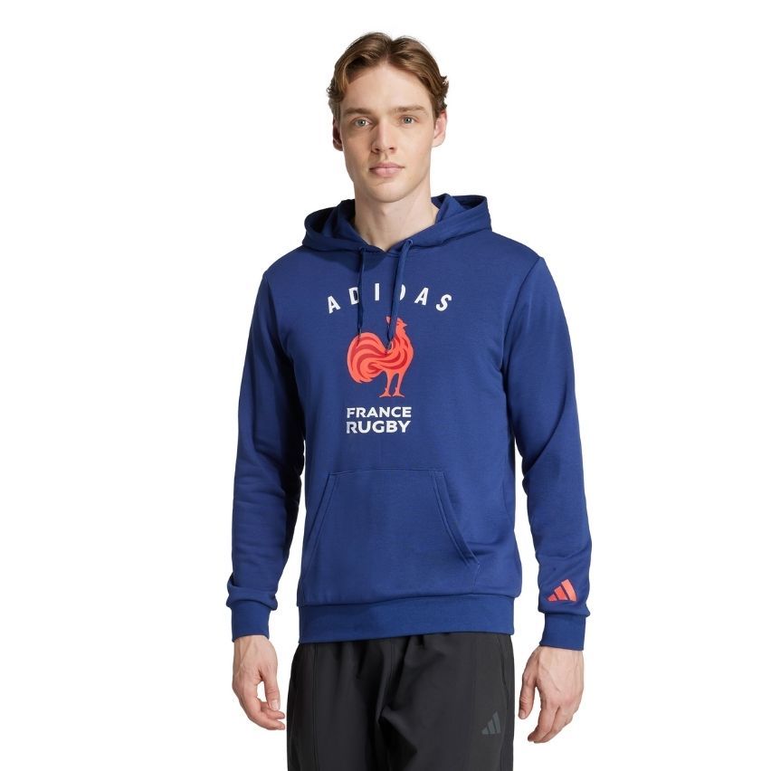Sweat à capuche adidas France Graphic Rugby pour homme