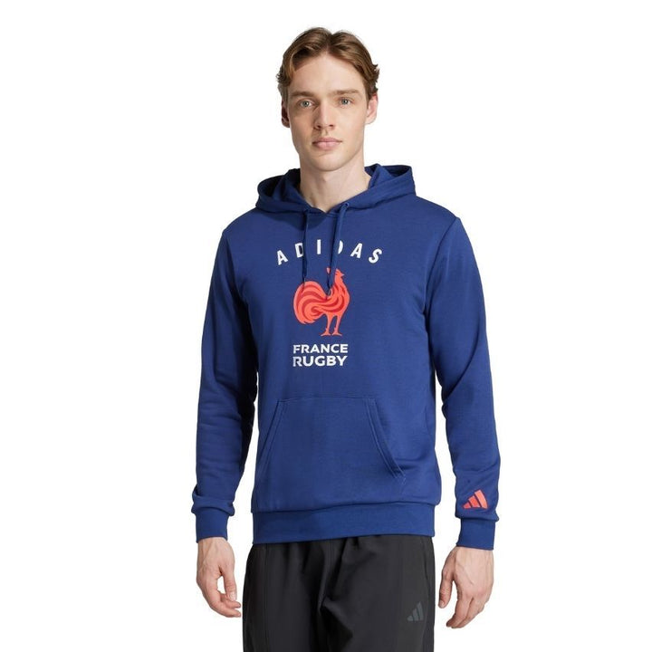 Sweat à capuche adidas France Graphic Rugby pour homme