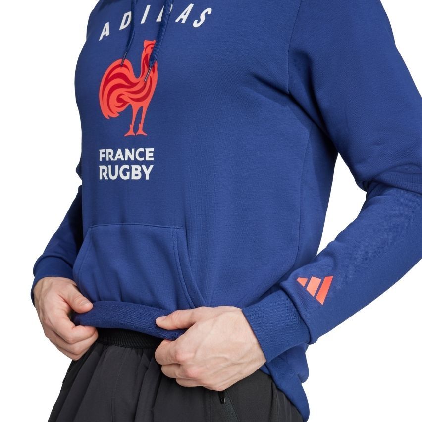 Sweat à capuche adidas France Graphic Rugby pour homme