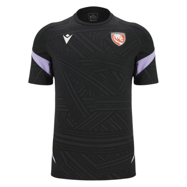 Macron Gloucester Rugby Training T-Shirt Men