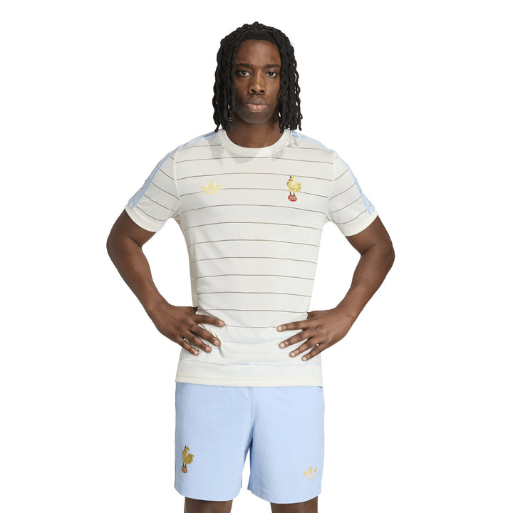 Adidas Frankrijk Crunch Rugby Supporter T Shirt volwassenen