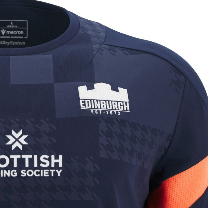 Macron Edinburgh Rugby Training T-Shirt Men