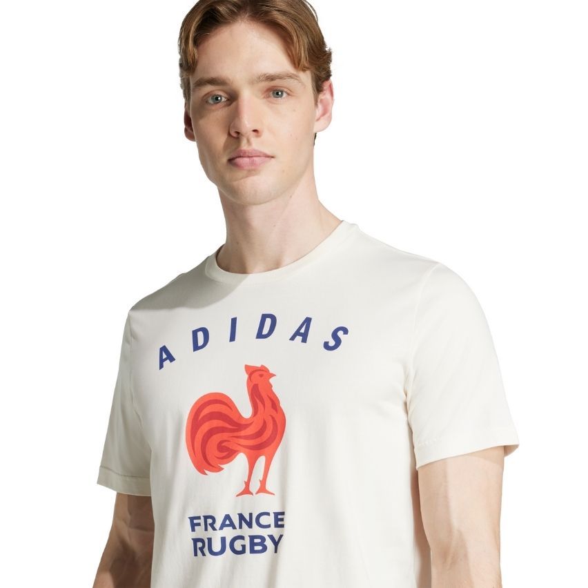 T-shirt adidas France XV Supporter Blanc Homme