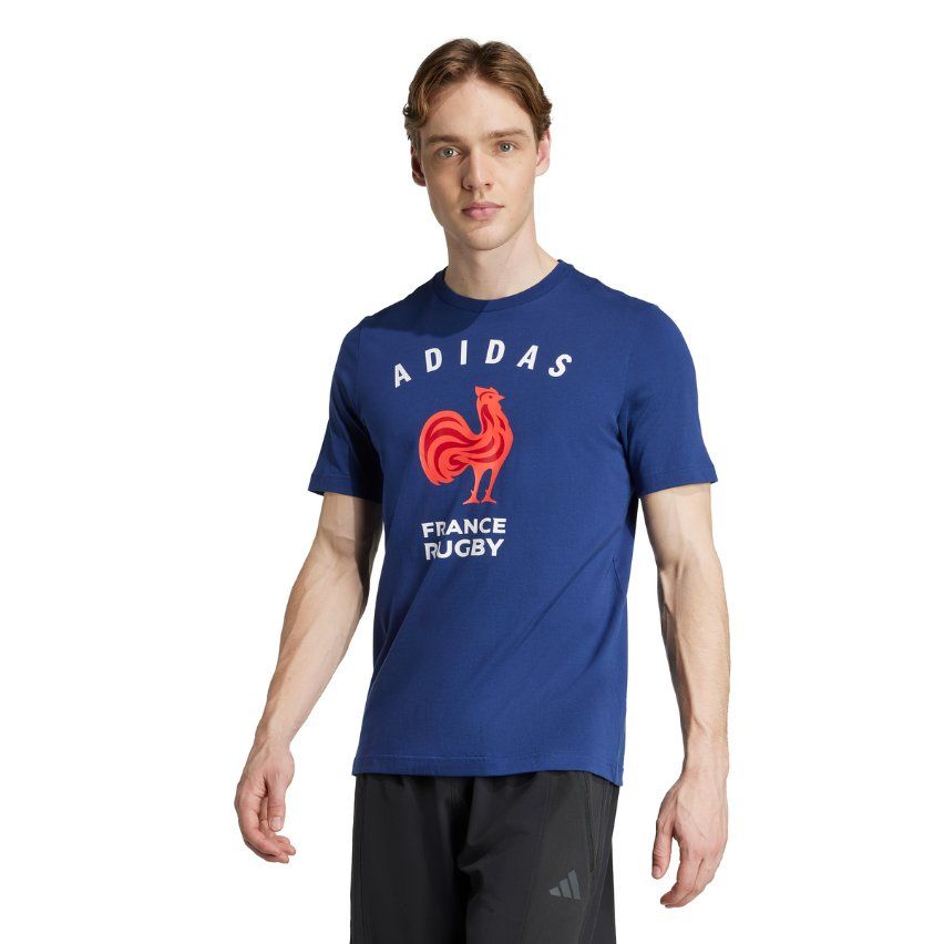 T-shirt adidas France XV Supporter Bleu Homme