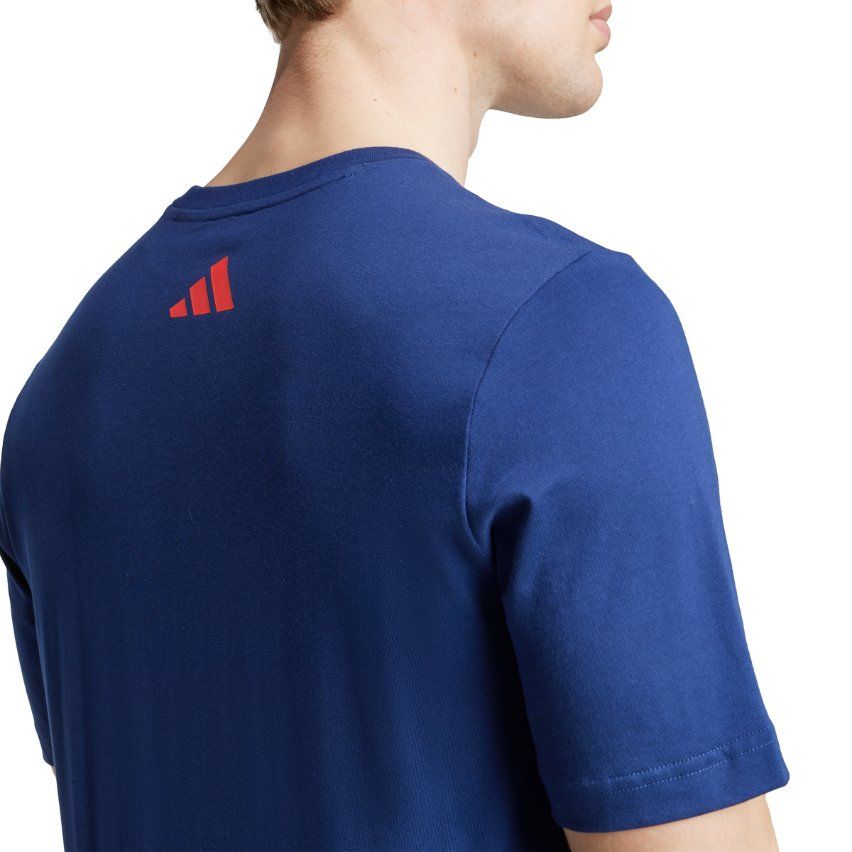 T-shirt adidas France XV Supporter Bleu Homme