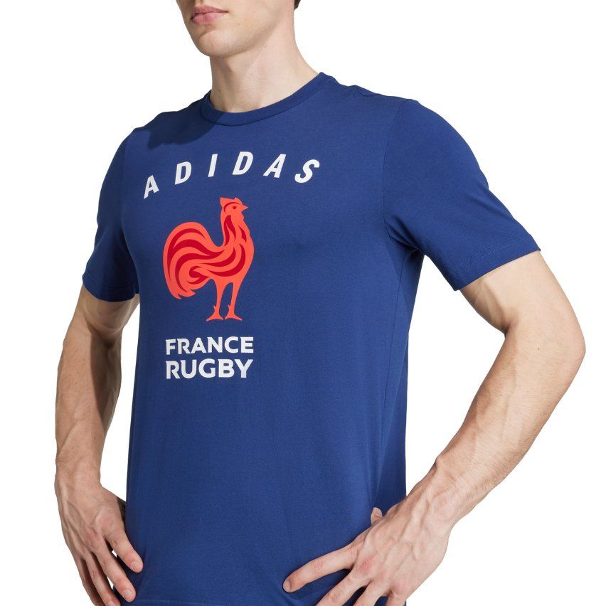 T-shirt adidas France XV Supporter Bleu Homme