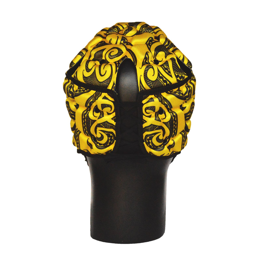 Casque de protection Impact Rugby Tribal Jaune