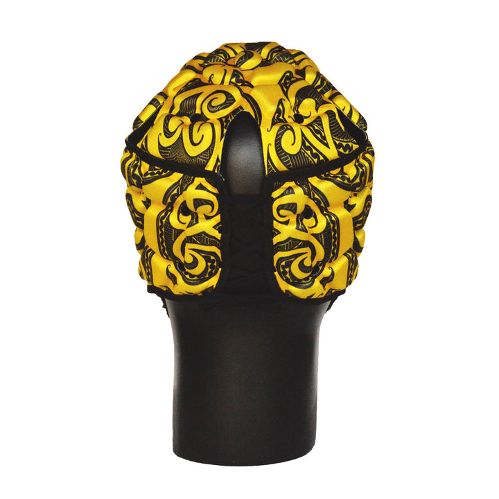 Casque de protection Impact Rugby Tribal Jaune