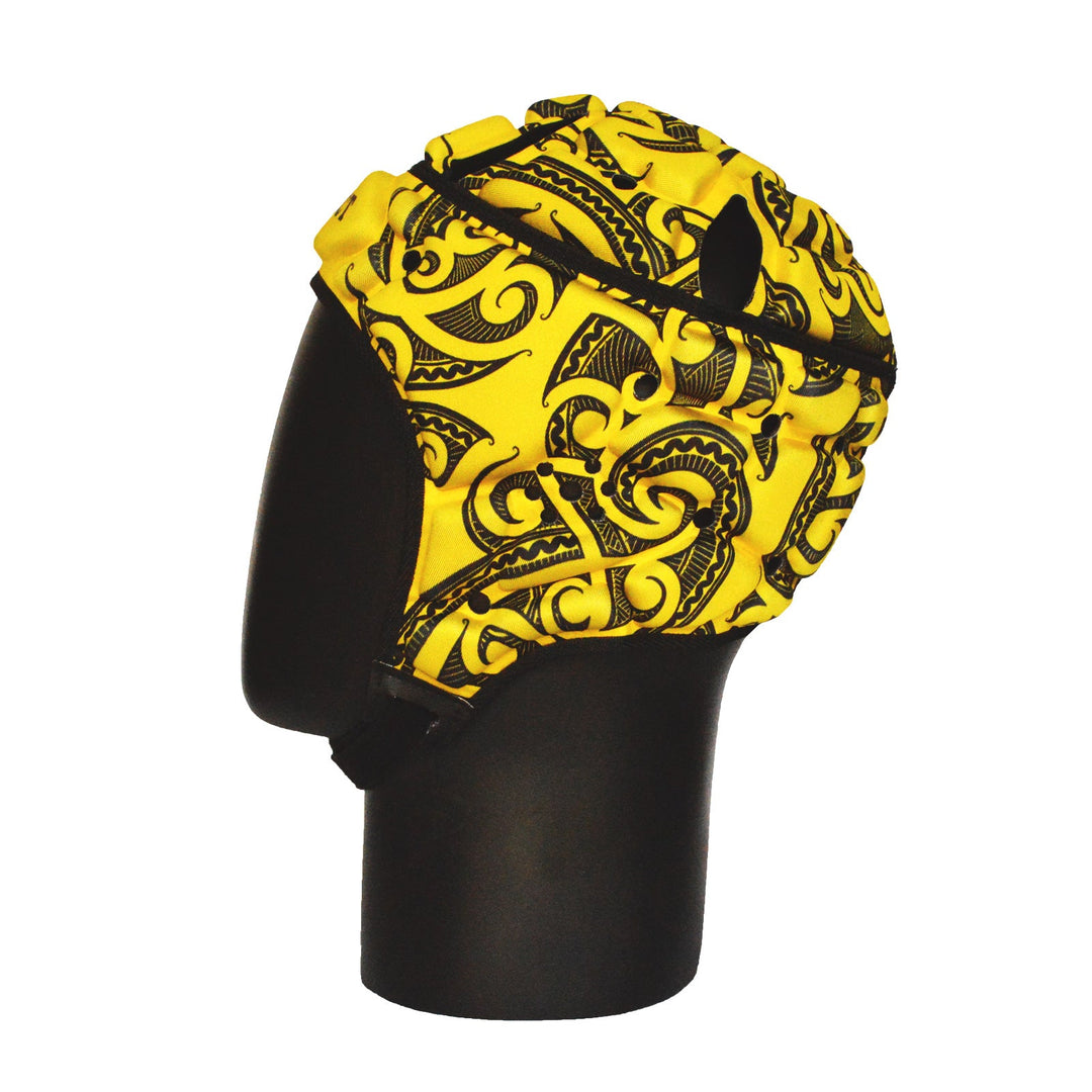 Casque de protection Impact Rugby Tribal Jaune