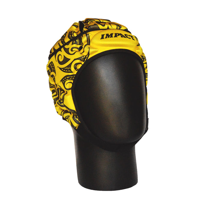 Casque de protection Impact Rugby Tribal Jaune