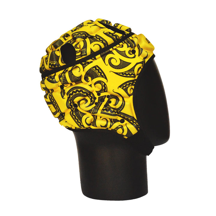 Casque de protection Impact Rugby Tribal Jaune