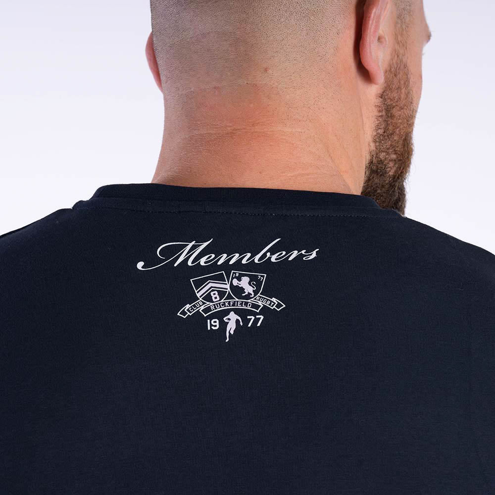 T-shirt Club House Navy du Members Rugby Club Ruckfield