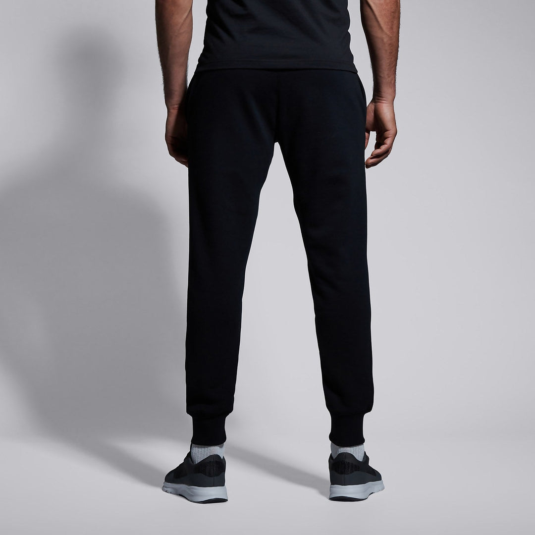 Pantalon Jogging Tapered Fleece Noir