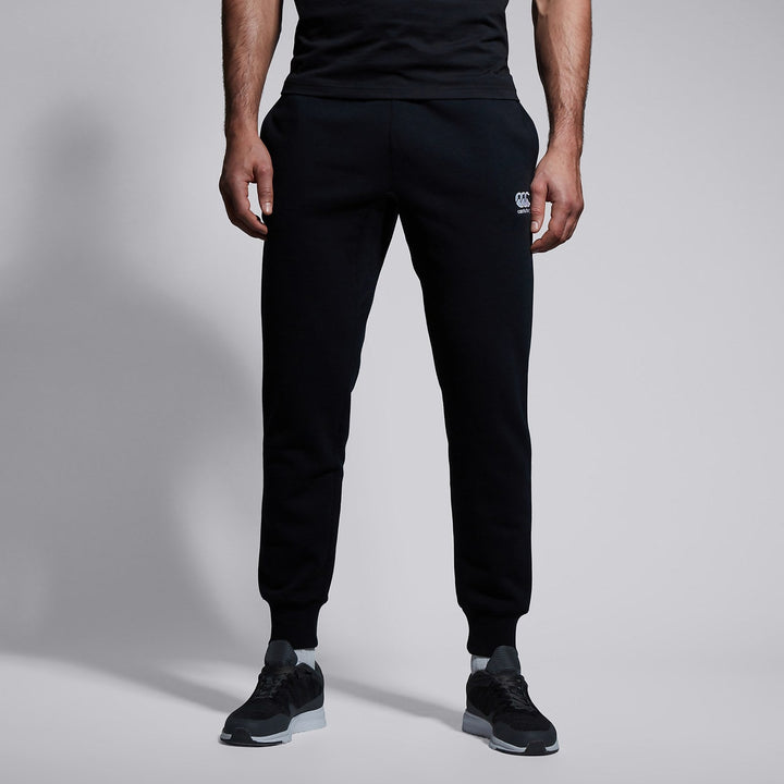 Pantalon Jogging Tapered Fleece Noir