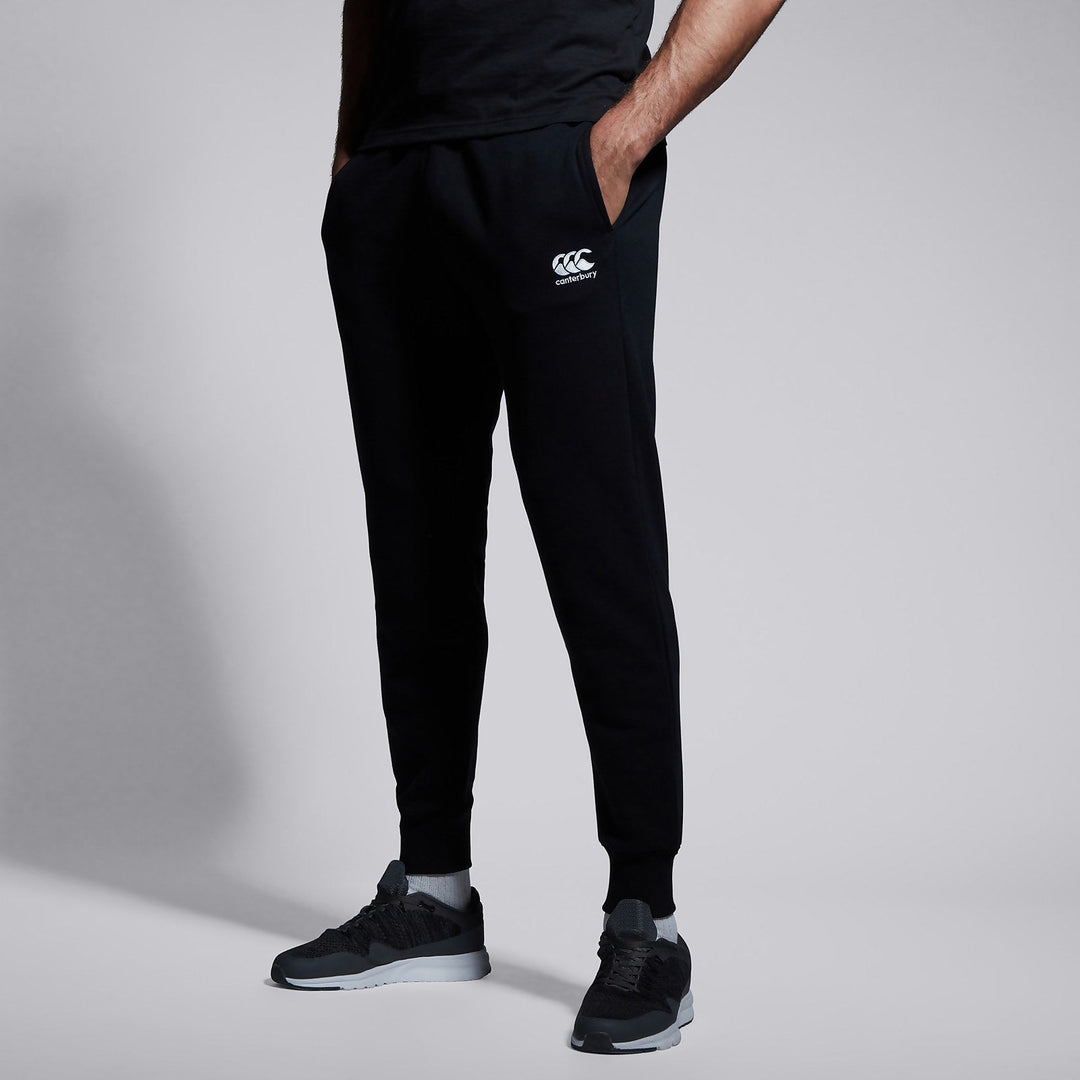 Pantalon Jogging Tapered Fleece Noir