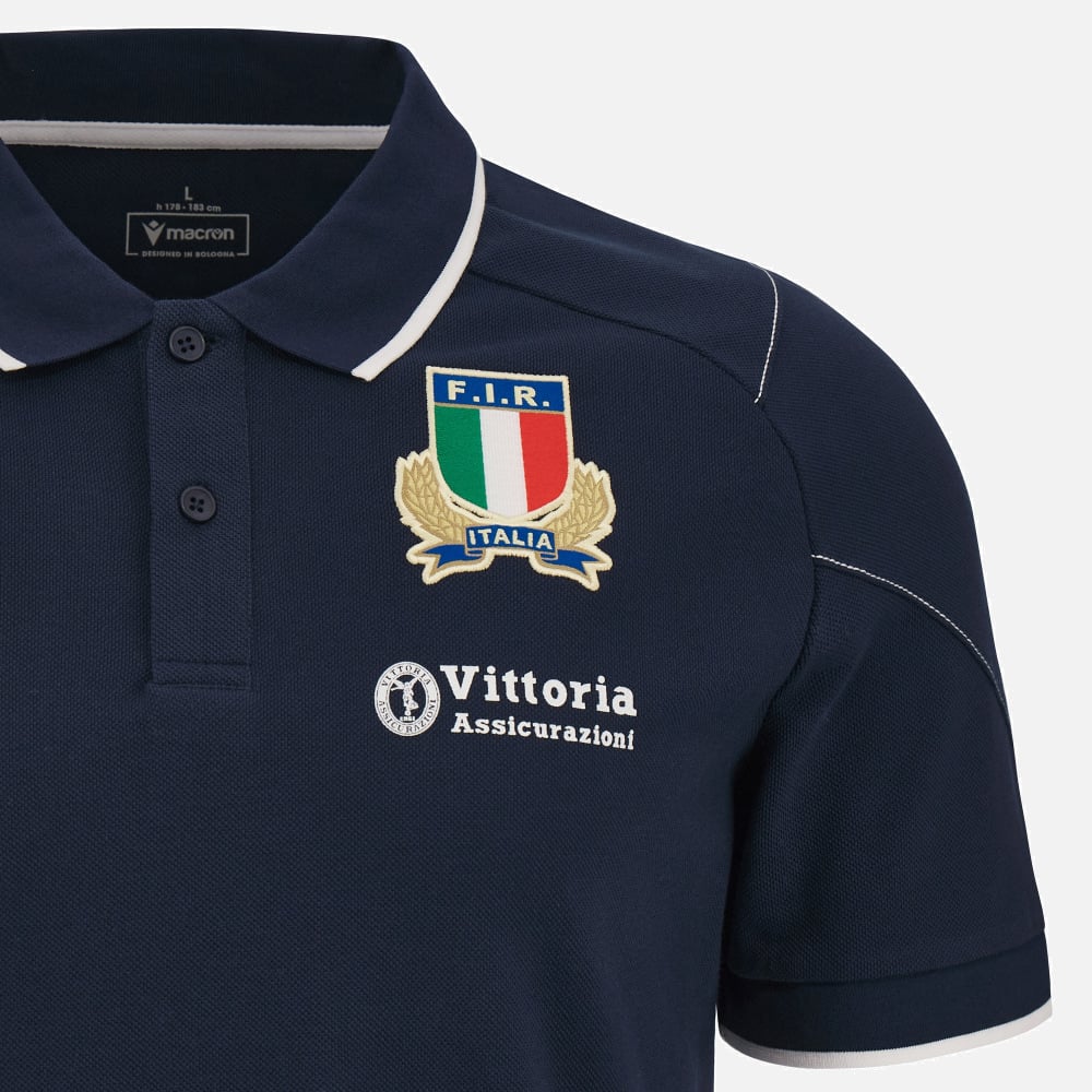 Polo Shirt Rugby Italie 2023/24 pour Hommes