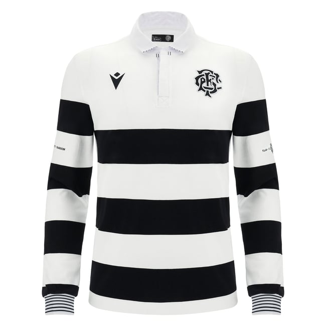 Maillot Barbarians 2023/24 en Coton à Manches Longues pour Hommes