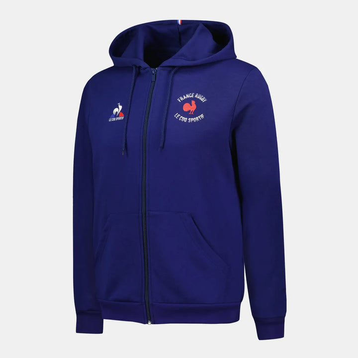 Sweat à Capuche Zippé Homme - France Rugby