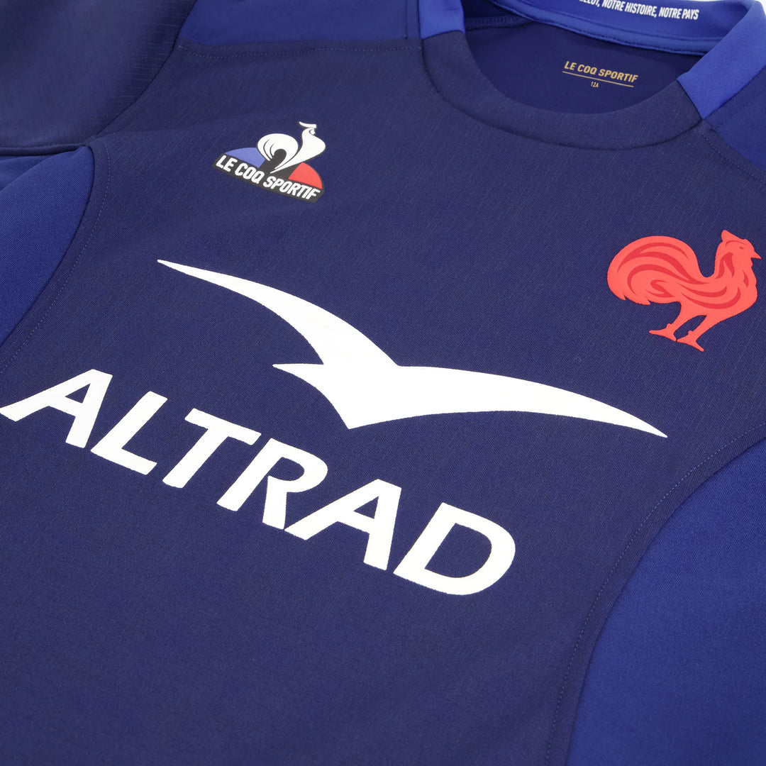 Maillot Rugby France Enfant Domicile 2023/24 - Le Coq Sportif