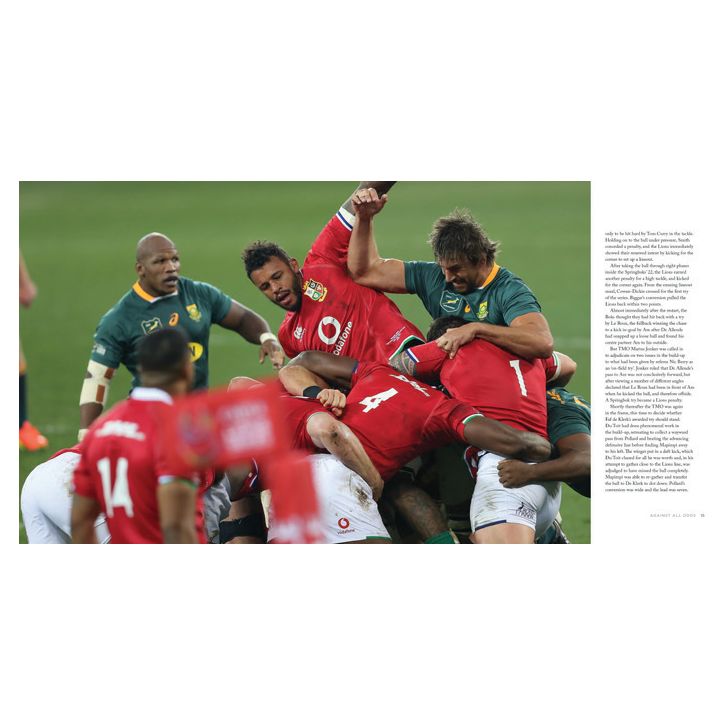 Livre de Table British and Irish Lions - Contre Toutes les Chances