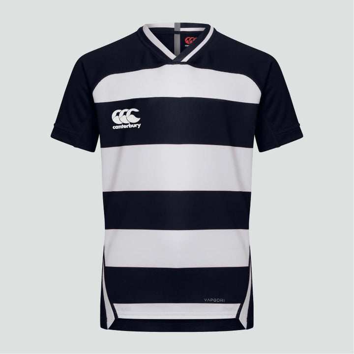 Maillot de Rugby à Rayures Evader Vapodri Marine Junior