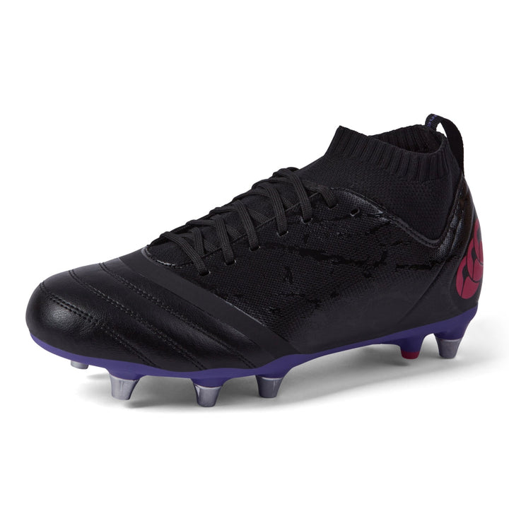 Chaussures de Rugby Canterbury Stampede Pro SG Noir/Violet