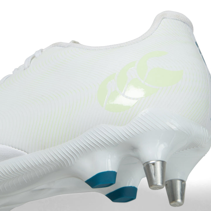 Chaussures de rugby Canterbury Phoenix Genesis Team SG Blanc