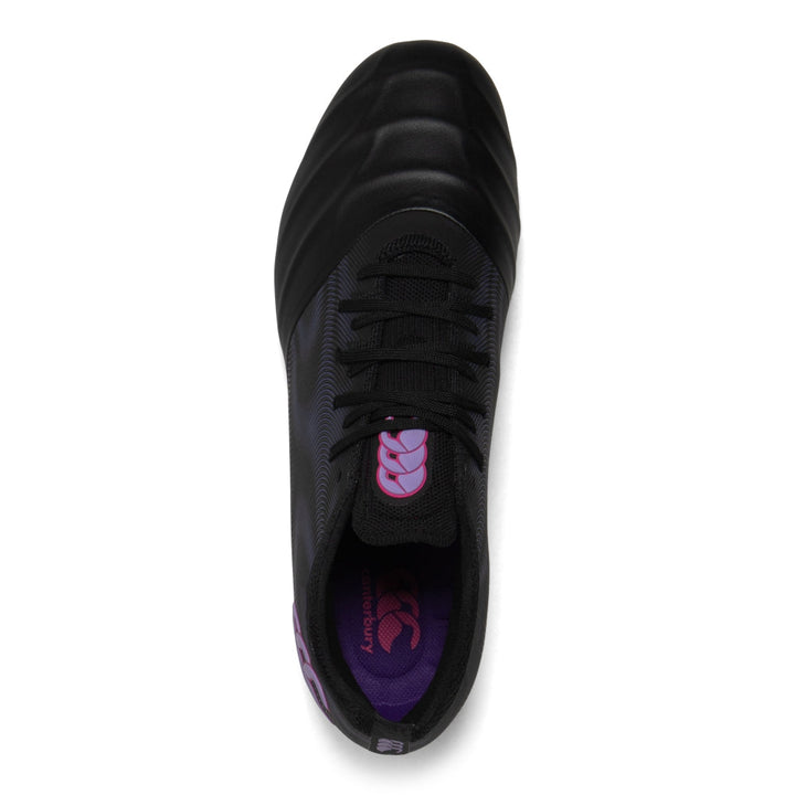 Chaussures de Rugby Phoenix Genesis Elite FG Noir de Canterbury