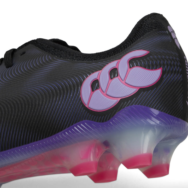 Chaussures de Rugby Phoenix Genesis Elite FG Noir de Canterbury