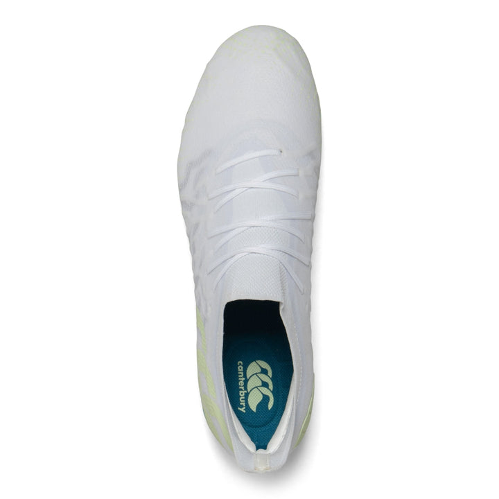 Chaussures Rugby Canterbury Speed Infinite Elite FG Blanc