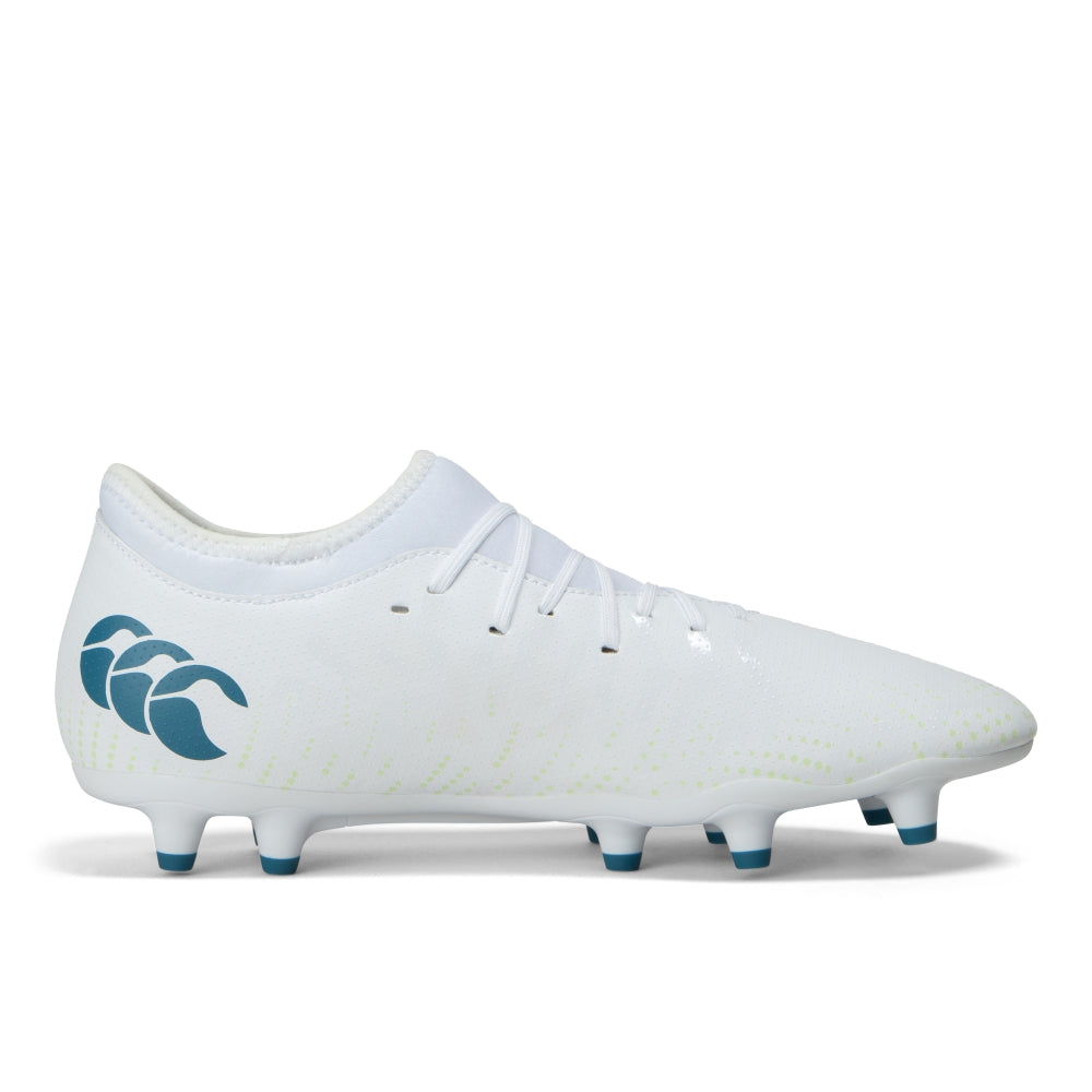 Chaussures de rugby Canterbury Speed Infinite Team FG Blanc