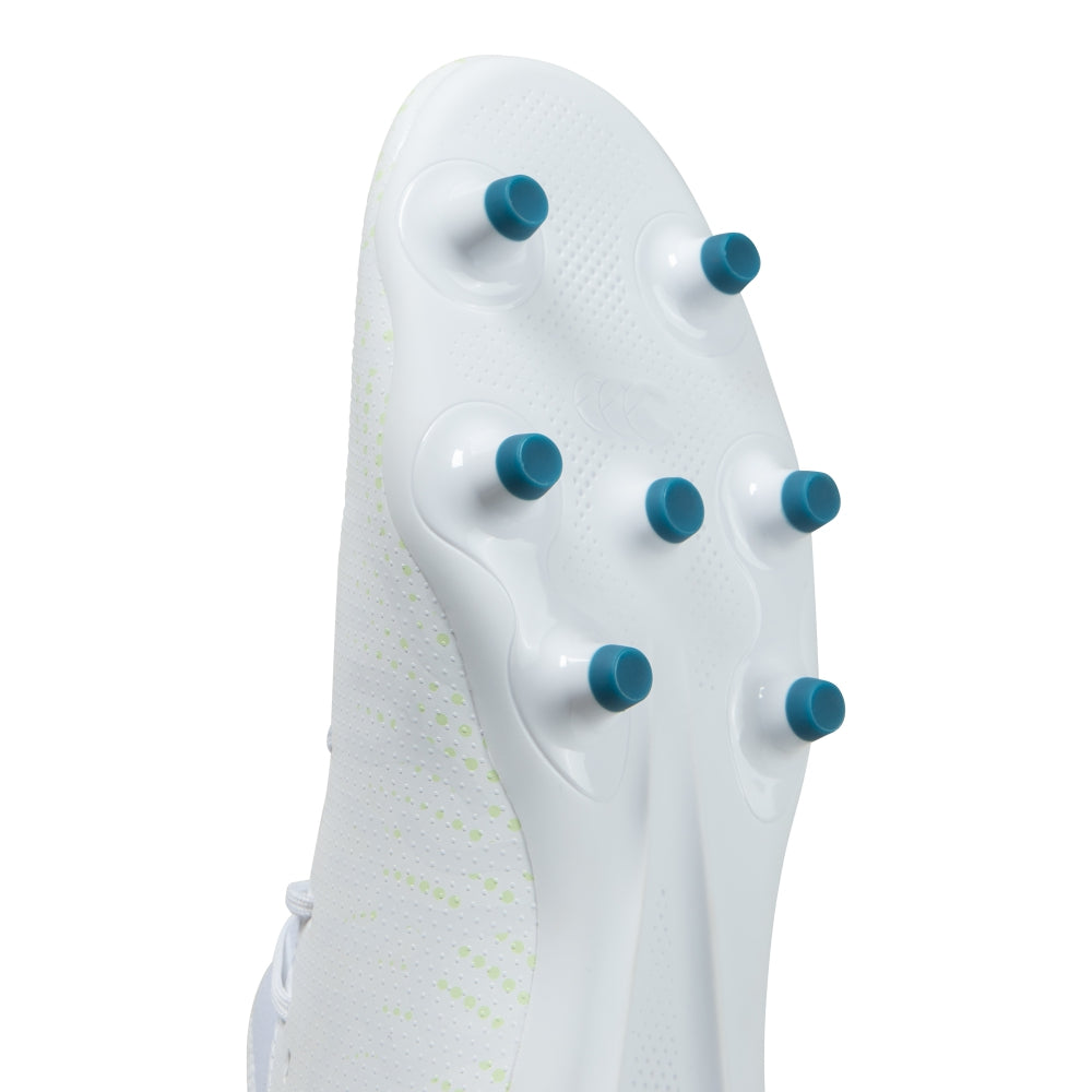 Chaussures de rugby Canterbury Speed Infinite Team FG Blanc