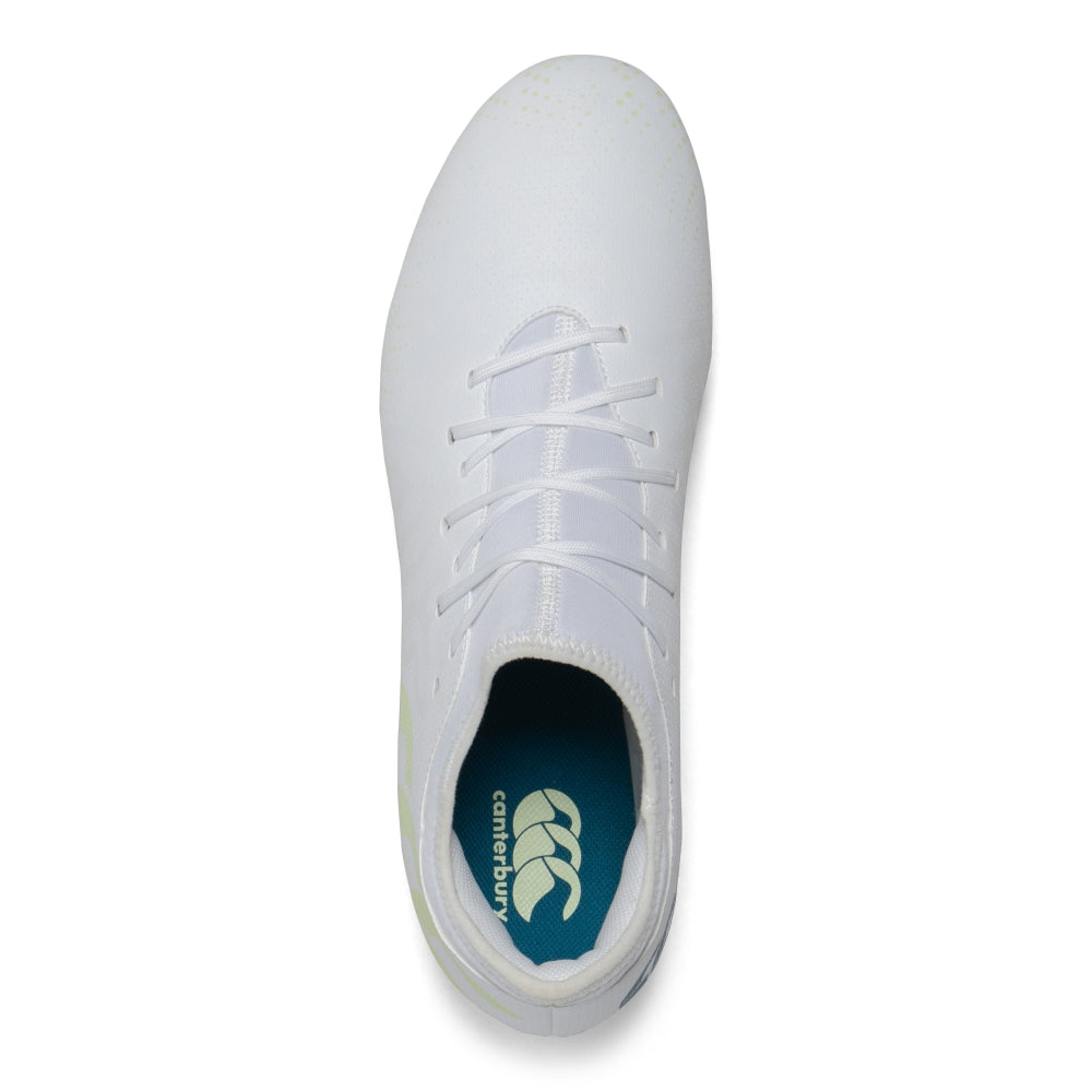 Chaussures de rugby Canterbury Speed Infinite Team FG Blanc