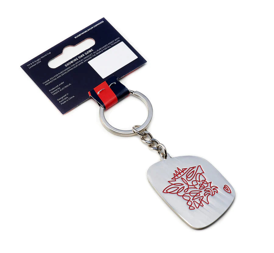 Rugby World Cup 2023 Logo Keychain